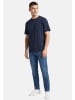 Jack & Jones T-Shirt Cotton Relaxed in Navy blazer