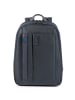 Piquadro P16 Business Rucksack 40 cm Laptopfach in blue