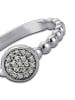 BALIA Ring 925 Sterling Silber, Zirkoniakreis Motivring Größe 54 (17,2)