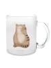 Mr. & Mrs. Panda Kaffeebecher Katze Sitzen ohne Spruch in Transparent