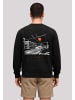 F4NT4STIC Sweatshirt Escape Discover the World Town Train Station in schwarz