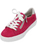 rieker Schnürschuhe in fuchsia/fog-silver/fuchsia