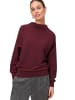 Zero  Pullover strukturiert mit Stehkragen in Mystic Berry
