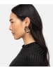 LIEBESKIND BERLIN Ohrringe Acetat Statement in Schwarz m. Acetat