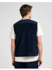 Lee Weste Mixed Media Ww Vest in Rivet Navy