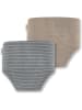 Normani Outdoor Sports 2er Pack Baby Merino Windelhose Tokoroa in Beige/Grau