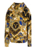 19v69 Italia Hoodies BURNER GOLD AOP in MULTI