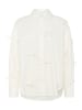 Soaked in Luxury Langarm - Hemd SLJoa Lockere Passform in Broken White