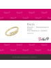 BALIA 333 Gelbgold - 8 Karat Damen Ringe 3er Zirkonia Fingerring 56 (17,8)