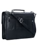 Leonhard Heyden Cambridge Aktentasche Leder 40 cm Laptopfach schwarz