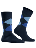 Burlington Socken 1er Pack in Dunkelblau/Marine/Hellblau