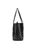 Liebeskind Berlin Monogram Schultertasche Leder 47 cm black
