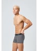 SNOCKS Boxershorts aus Bio-Baumwolle Schwarze Streifen 6 Stück