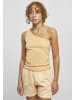 Urban Classics Urban Classics Damen Ladies Asymmetric Top in paleorange