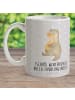 Mr. & Mrs. Panda Kinderpott Otter Bauch mit Spruch in Grau Pastell