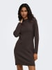 JDY Strickkleid in Coffee Bean