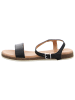 Apple of Eden Riemchensandalette in schwarz