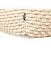 Beliani Pouf KINGRI in Beige - (W) 50 x (H) 35 x (L) 50 cm