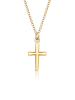 Elli Halskette 925 Sterling Silber Kreuz in Gold