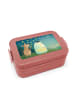 Mr. & Mrs. Panda MEPAL Bentobox Maus Sterne Design mit Spruch in Rot Pastell