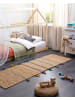 Beliani Läufer UZUNTA in Beige/Bunt - (W) 70 x (L) 200 cm
