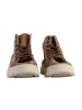 natural world Bota Enzimatica – Hohe Schnür-Sneaker Beige