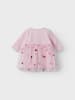 name it Jerseykleid NBFFLOOM LS DRESS in parfait pink