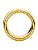 Steel_Art Ring Lines goldfarben in Goldfarben