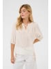 Cream Langarm-Bluse CRMinna Regular fit in Snow White