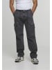 2Y Studios Cargo Trousers in washed oil black
