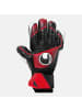 uhlsport  Torwarthandschuhe POWERLINE SOFT FLEX FRAME in rot/schwarz