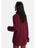 St.Emile Rollkragenpullover im Oversized-Style in MAGENTA