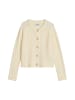 Marc O'Polo DENIM Zopfstrick-Cardigan oversized in White Blush