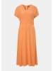 comma Kleid lang in Orange