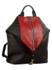 Cluty Rucksack echt Leder in rot