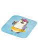 Mr. & Mrs. Panda Potholder Pinguin Kokosnuss ohne Spruch in Eisblau