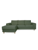 ebuy24 Sofa Nordic Grün 222 x 148 cm