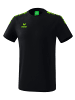 erima Essential 5-C T-Shirt in schwarz/green gecko