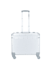 Alumaxx 4-Rollen Pilotenkoffer 47 cm Laptopfach in silber matt