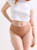 Erlich Textil  Light Touch High Waist Brazil STRING IM 3er PACK in mokka