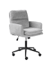 Beliani Bürostuhl CONSTANTIA in Grau/Schwarz - (W) 58 x (H) 86 x (L) 58 cm
