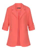 Cloud5ive Cloud5ive Turn-Up 3/4 Sleeve Blazer in coral