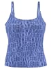 ELBSAND Tankini-Top in blau