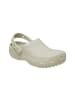 Crocs Classic Crafted Clog – flacher Slipper zum Hineinschlüpfen Beige