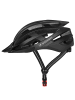 Wozinsky MTB Helm L mit Visier USB Rücklicht