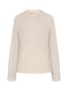 aleva Damen Fleecejacke in Wollweiss