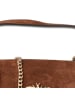 Toscanto Leder Umhängetasche Toscanto Tasche braun ca. 19cm