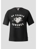 QS T-Shirt in 99D0_schwarz