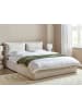 Beliani 2-tlg Doppelbett BAJONNA in Beige