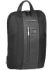 Piquadro Rucksack / Backpack Brief Slim Laptop Backpack 6383 in Nero